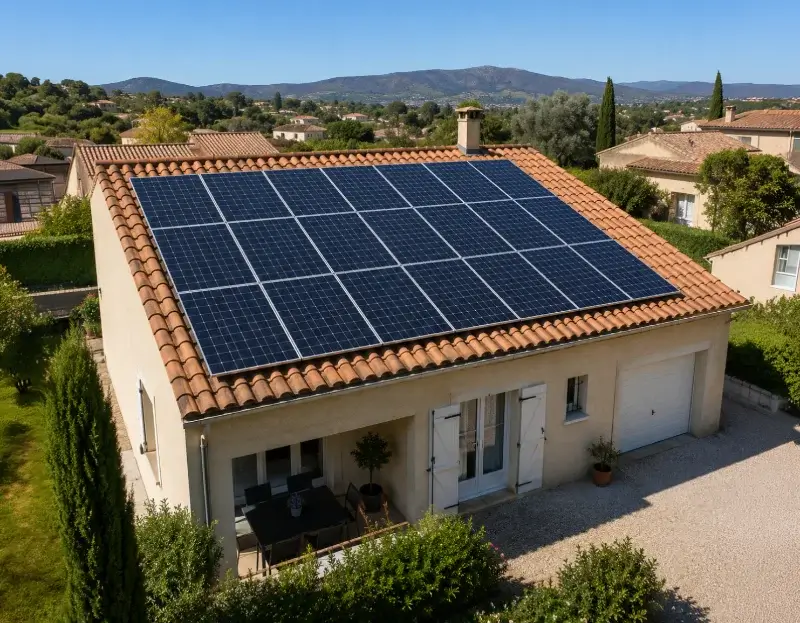 Prime à l'autoconsommation panneaux solaires Lagarrigue — aide financière de l'État